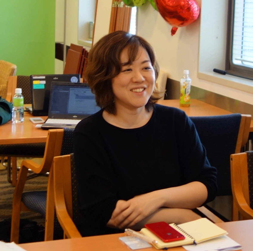 インタビューの様子